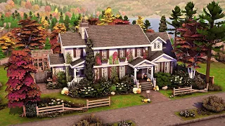 Huge Autumn Family Home | The Sims 4 Speed Build