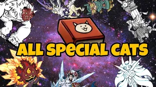 All special cats in the battle cats | the battle cats
