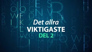 Det allra viktigaste II | Per-Arne Imsen | Om: försoningen