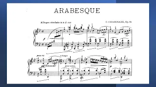 Chaminade's Captivating Arabesque No. 1 Op. 61 | Mesmerizing Piano Performance by Mark Viner