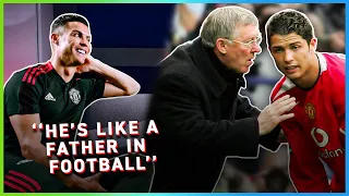 The Heartwarming Reason Why Ronaldo Considers Sir Alex Ferguson His Father in Football