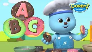 ABC Song | Phonics D Song | Alphabet Song | Donut | Nursery Rhymes | Doremi Friends