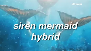 siren / mermaid hybrid ✧ forced subliminal (listen once/final) 𝙥𝙖𝙞𝙙 𝙧𝙚𝙦𝙪𝙚𝙨𝙩