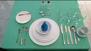 Table Setting | French Table Set up