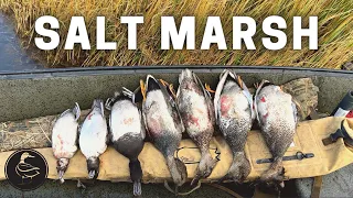 Salt Marsh Gadwall Hunting || NEW SHOTKAM GEN 4!