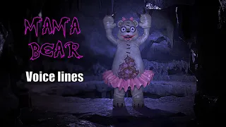 Mama Bear all voice lines [Dark Deception chapter 4]