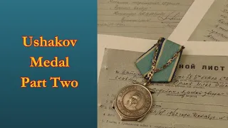 The Ushakov Medal, Part Two