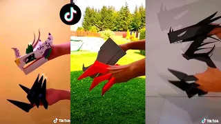 Dragon Puppet Crafts - Paper Dragon TikTok Compilation #58