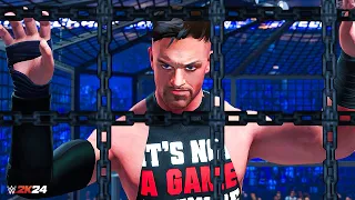 WWE 2K24 MyRISE - Ep 7 - Elimination Chamber Title Match!