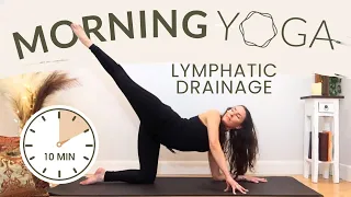 10 Minute Morning Yoga for Lymphatic Drainage and Immunity