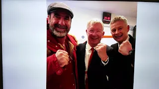 PSG v Man Utd Highlights (1-3) and Jesse Lingard's reaction, + Eric Cantona, Sir Alex and Ole!!