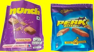 Unboxing Challenge For Asmr Perk Chocolate V's Munch Chocolate Lots of Chocolate Satisfying ASMR 😋😋