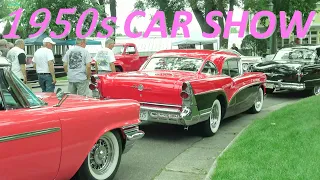 Back to the 50s USA Car Show [Samspace81 series ep 1] MSRA Back to the 50s Minnesota 4K classic cars