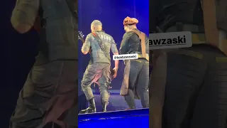 Till Lindemann Funny Moment Laughing and Grabbing Paul by the Ear and Teaching Him How to Dance