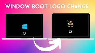 how to change boot logo in windows 10 ||windows 10 logo change || change boot logo windows 10