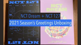 ✼ NCT Dream + NCT 127 2021 Season's Greetings Unboxing ✼