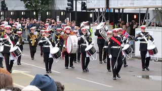 2017 Lord Mayor's Show. Various Bands Part 1.