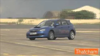 Thatcham -- Subaru Impreza WRX STI ESC Test