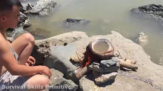Primitive technology/ salt from the sea