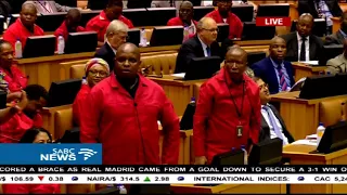 EFF interrupts president election proceedings