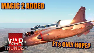 War Thunder MAGIC 2???? Mirage F1C new missile!