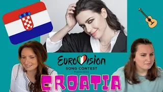 CROATIA Eurovision 2022 REACTION VIDEO - Guilty Pleasure by Mia Dimšić