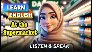 At The supermarket | Improve Your English | English Listening Skills-Speaking Skills - Learn English