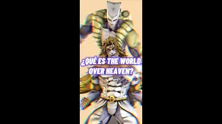 ¿Qué es THE WORLD OVER HEAVEN? || #shorts #jjba #jojosbizarreadventure #jojos  #dio#jotaro#theworld