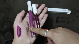 my glamm lit liquid matte lipstick shade -submaring travel friendly pack 🎁😍