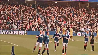 James Tavernier penalty v Kilmarnock at Ibrox 04/03/2023