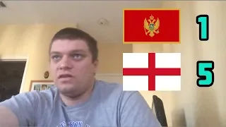 Montenegro vs England(1-5) Keane, Barkley, Kane, and Sterling Goals Reaction! Euro 2020 Qualifiers