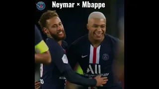 Neymar 🇧🇷 and Mbappe Friendship 🔥 #neymar #mbappe #football