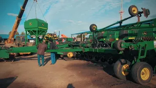 JOHN DEERE DB-44, 24 row. Уникальная система внесения удобрений. Харьковская обл.