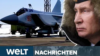 UKRAINE-KRIEG: Putins neue Provokation! Russen verlegen Hyperschallraketen | WELT Nachtstream