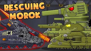 Rescuing Morok - Cartoons about tanks