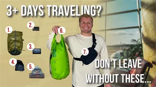 7 Travel Essentials You Need For Every LONG Trip!