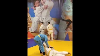 Okuri ashi barai #shorts #judo