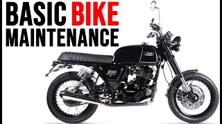 Basic Motorcycle Maintenance -  Mash Black Seven 125cc / 250cc