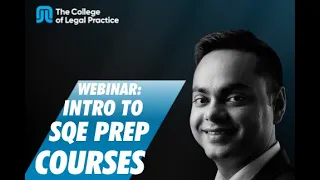 Introduction to SQE Prep Courses Webinar