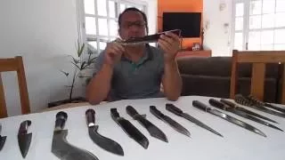 Modelos de facas artesanais