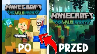 JAK POWINIEN WYGLĄDAĆ THE WILD UPDATE W MINECRAFT 1.19 #shorts