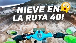 SOLO ESTO ME FALTABA👉 NIEVE EN LA RUTA 40😱👀 | TIMÓN CRUZ JUJUY🇦🇷