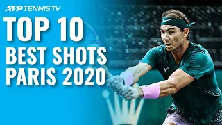 Top 10 Best Tennis Shots & Rallies: Paris 2020