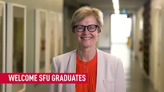 President Joy Johnson welcomes SFU Graduate Students 2021