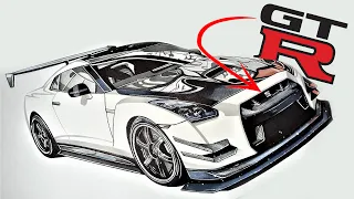 JAPAN`S BEST SUPERCAR | Nissan GTR R35 Time Lapse