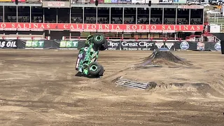 Monster Jam Salinas 2023 Grave Digger Freestyle