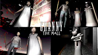 GRANNY THE MALL ALL ENDINGS NEW FAN GAME