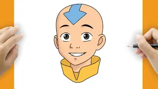 How to Draw Aang from Avatar | Step-by-Step Tutorial