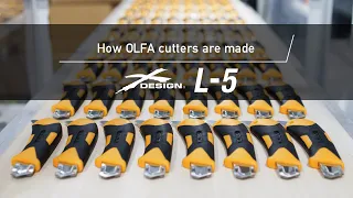 How OLFA cutters are made ＜L-5＞