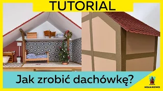 Jak zrobić dachówkę w miniaturowym domku❓🛠